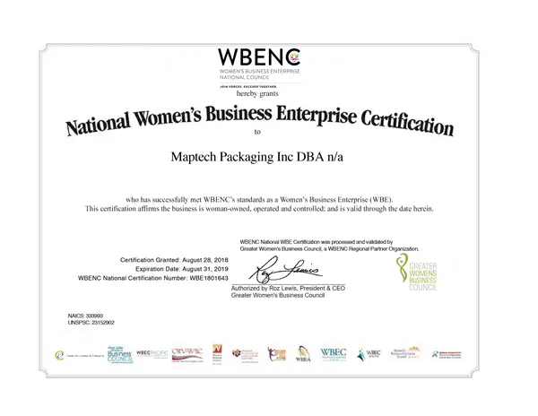 WBENC Certification